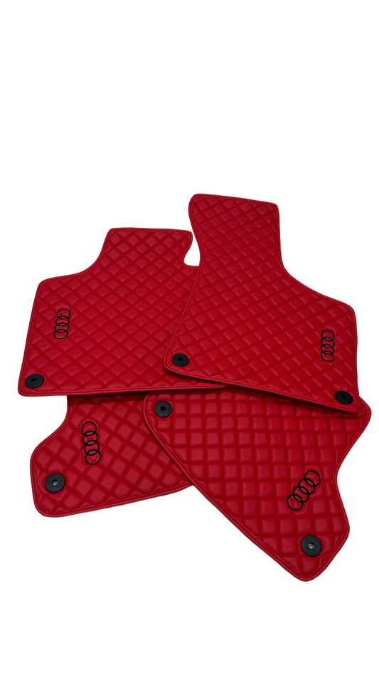 For all AUDI Model Special Design Leather Custom Car Mat