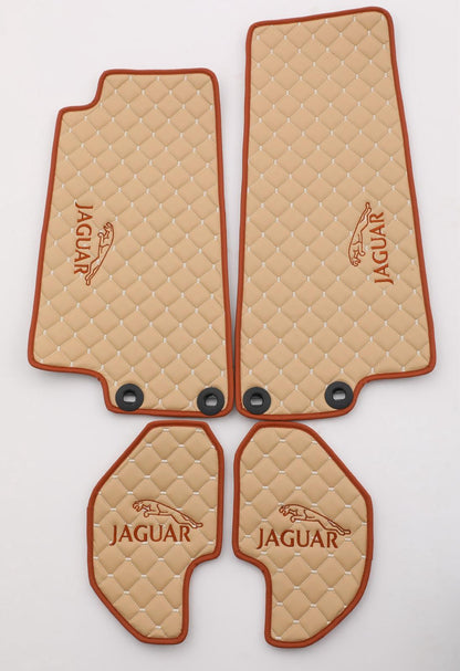 For all Jaguar Model Special Design Leather Custom Car Mat
