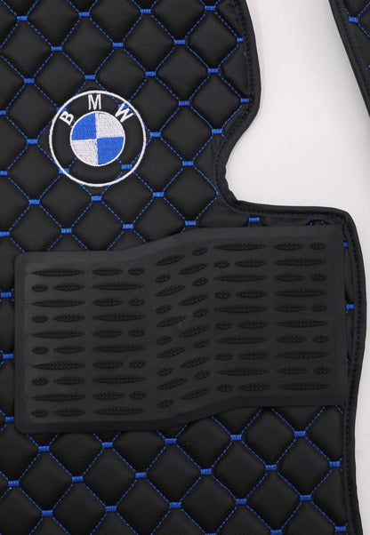 For all BMW G20 M Performance Luxury Leather Custom Car Mat 4x