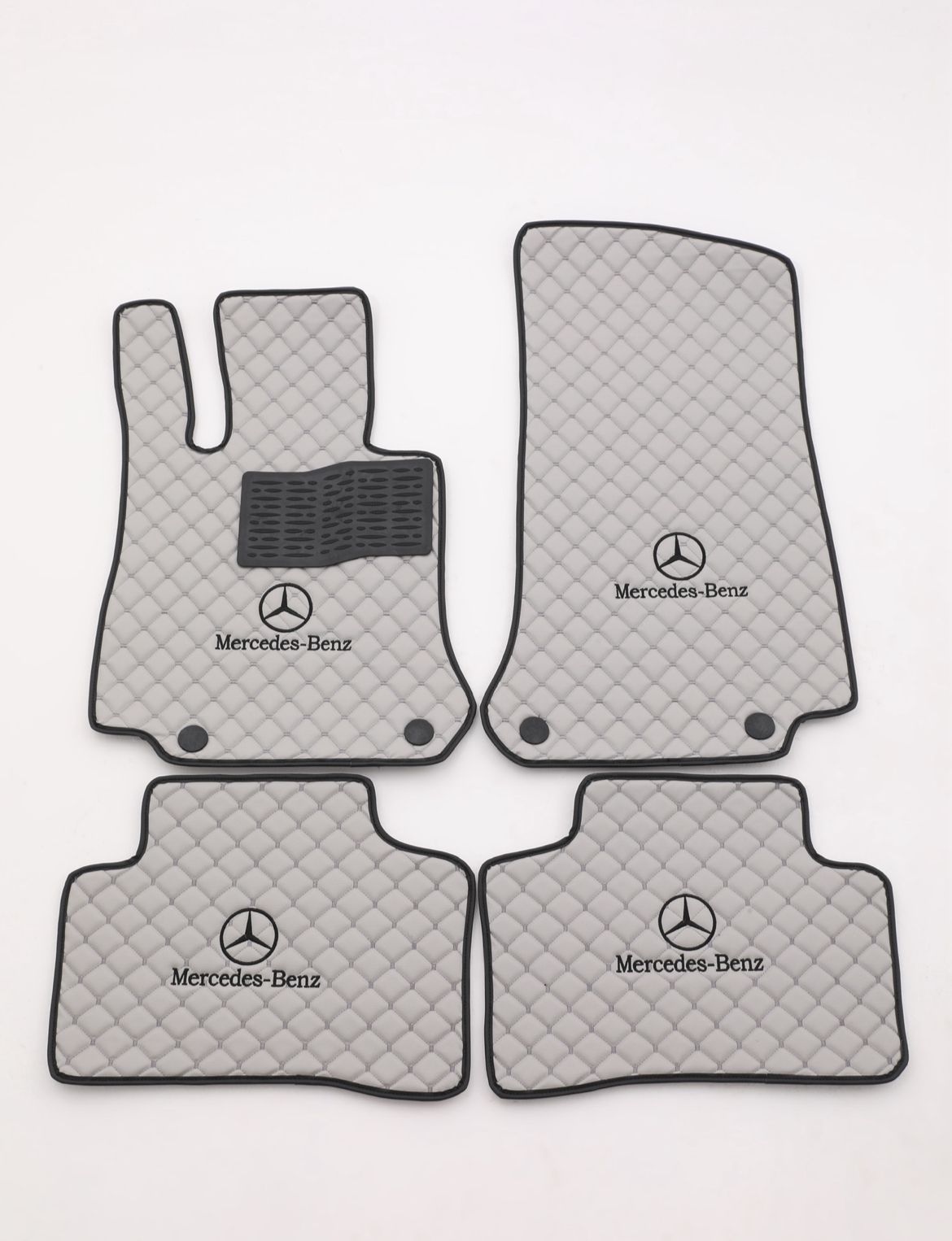 For Mercedes Benz C CLASS ALL Model Special Design Leather Custom Car Mat 4x
