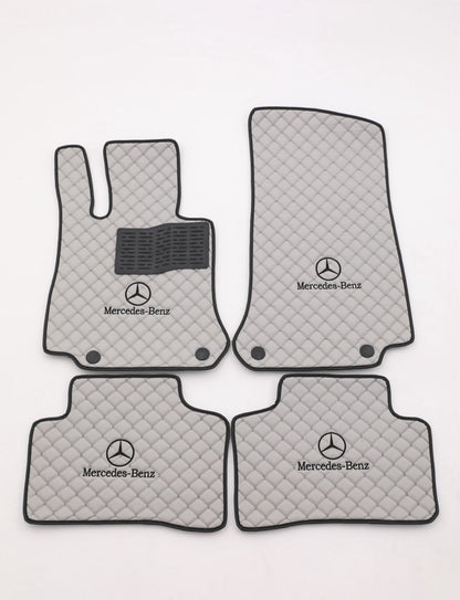 Mercedes Benz SLK Special Design Leather Custom Car Mat