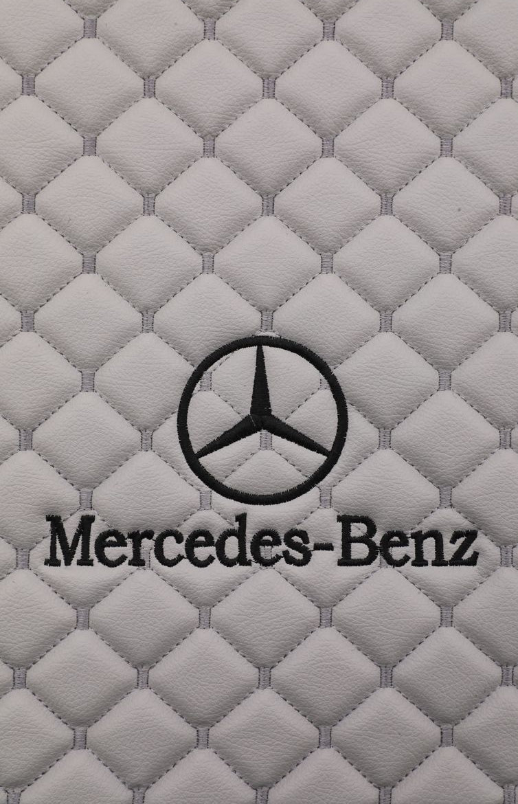 Mercedes Benz SL All Model Special Design Leather Custom Car Mat