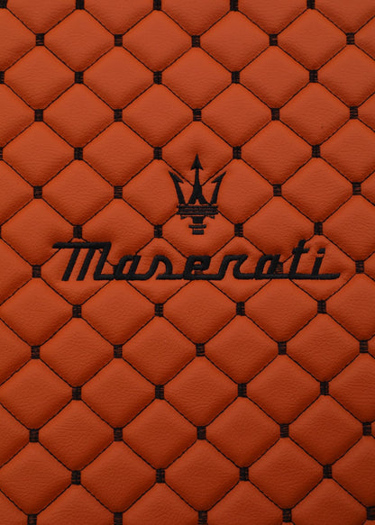Maserati Grancabrio 2010-2019 Special Design Leather Custom Car Mat 4x Set