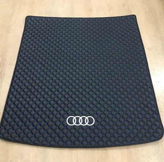Audi Luxury Leather, Tailor Fit Car Trunk Liner For ALL Audi Base Mats Cargo Mat
