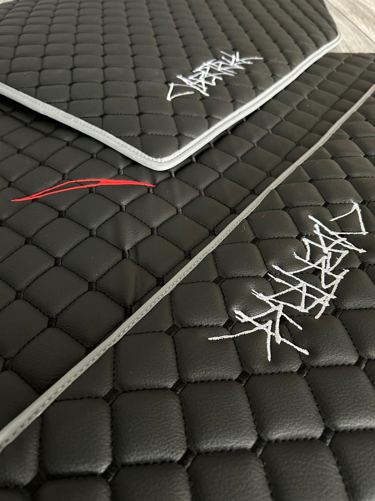 Tesla Cybertruck Special Design Leather Custom Car Mat