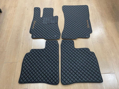 For Mercedes Benz CLA ALL Model Special Design Leather Custom Car Mat 4x