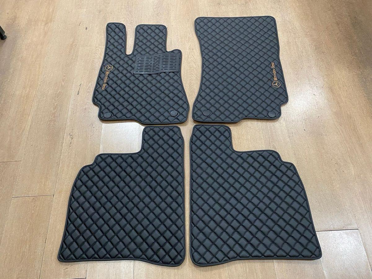 For Mercedes Benz CLS ALL Model Special Design Leather Custom Car Mat 4x