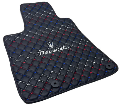 For all Maserati Model Special Design Leather Custom Car Mat 4x Set