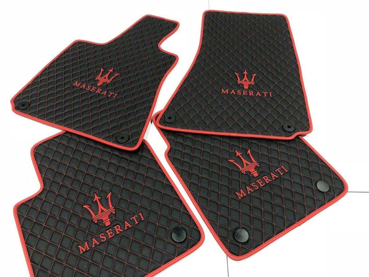 Maserati Levante 2016 Onwards Special Design Leather Custom Car Mat 4x Set