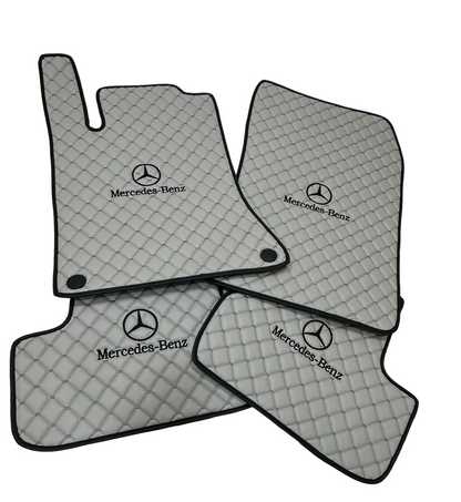 For Mercedes Benz E CLASS ALL Model Special Design Leather Custom Car Mat 4x